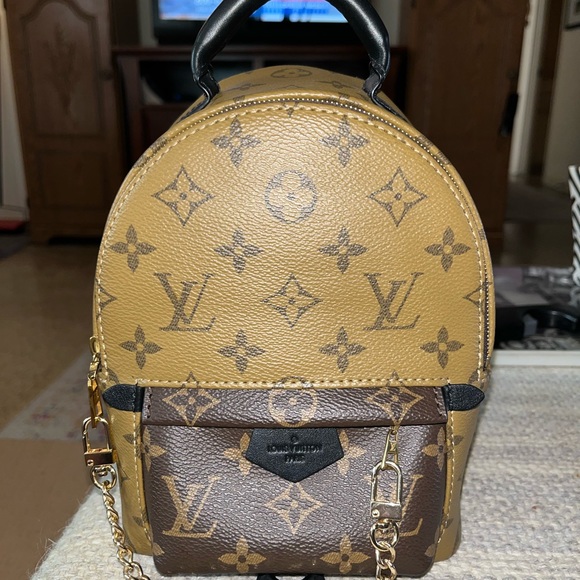 Louis Vuitton Reverse Monogram Palm Springs Mini Backpack - Picture 2 of 12